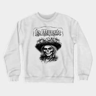 Día de Muertos Chicana Crewneck Sweatshirt